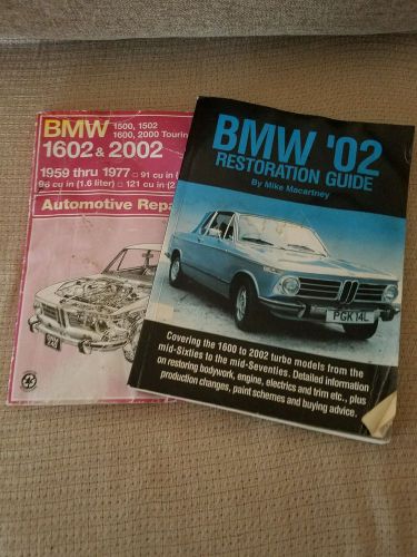 Bmw 2002tii repair manual &amp;restoration guild