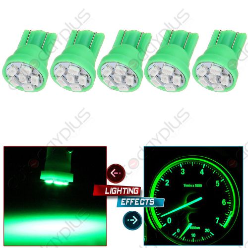 5 t10 194 green 6-3020-smd led bulb parking light lamp for toyota honda