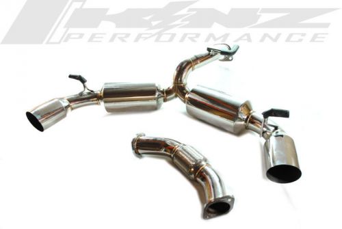 91-95 toyota mr2 w20 turbo cat back flex exhaust pipe muffler 4.5” tip