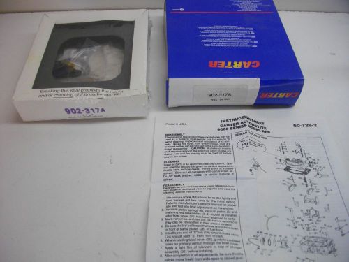 Federal mohul carter 9000 series model afb carburetor kit 902-317a marine