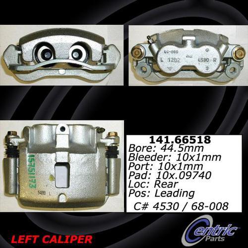 Centric 141.66517 rear brake caliper-premium semi-loaded caliper