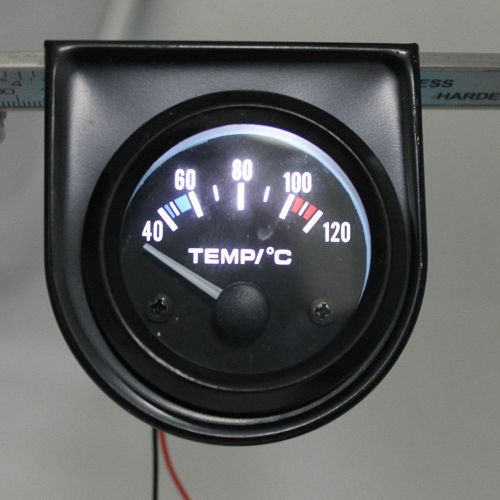 2&#039;&#039; 52mm 12v car auto pointer water temp gauge temperature 40 - 120℃ white led