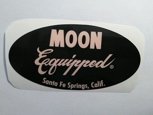 Mooneyes sticker decal hot rod rat lowrider vintage car look truck bike moon equ