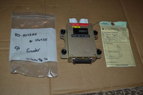 1 aviation  aircraft  matsushita demux / encoder p/n rd-ax4322