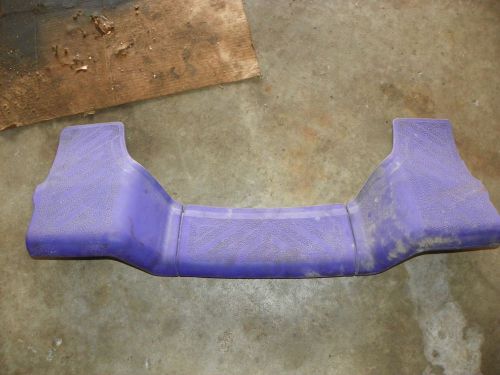 Kawasaki zxi zx 750 900 1100 rear bumper rear pad rear mat purple 95 96 97