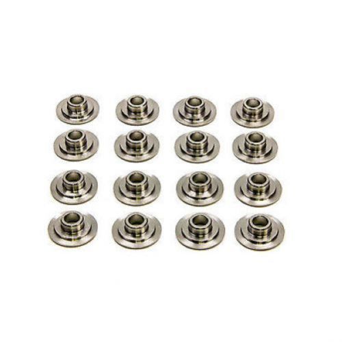 Lunati 76733-16 10° chromoly steel valve spring retainers set of 16 new