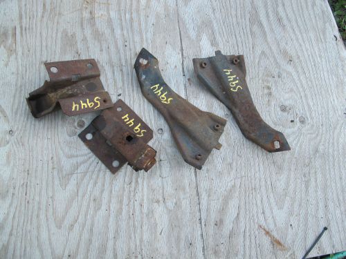 70 71 1970 1971 ford torino cobra fairlane oem rear bumper brackets pair