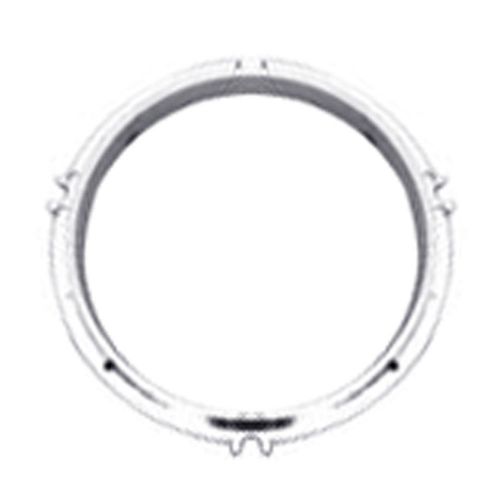 C6zz-10c858-a mustang rally pac trim ring chrome 1966