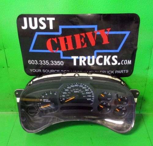 03 04 05 chevy silverado sierra 2500 speedometer instrument gauge cluster 205k