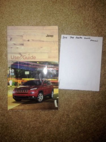 2014 jeep cherokee owners manual