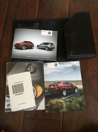 2010 bmw x5 x6 m xdrive30i 35d 48i 35i 50i owner&#039;s manual - free shipping