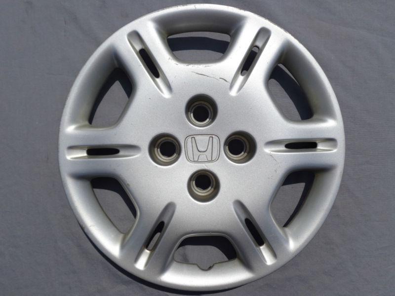 01 02 honda civic hubcap wheel cover 14" oem 44733-s5d-a000 h# 55049 #h13-a651