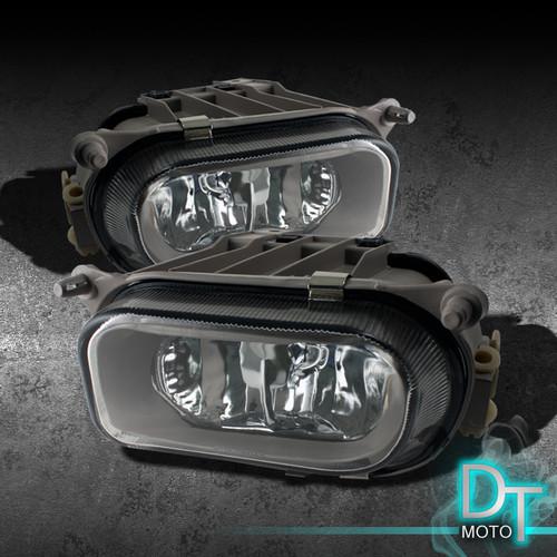 1996-1999 mercedes benz w210 e320/e420/e430 bumper clear fog lights 1997 1998