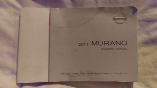 2011 nissan murano owner&#039;s manual