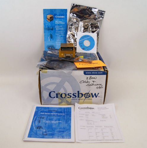 Moog crossbow nav420ca-100 inertial gps ahrs attitude heading reference system