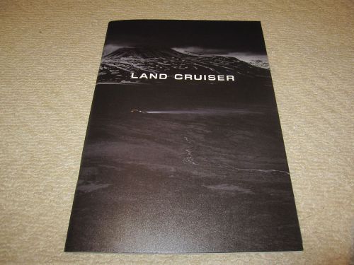 2016 toyota land cruiser japanese brochure jdm