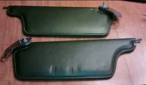 1969 70 dodge plymouth b body road runner satellite sun visor green roadrunner