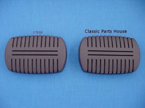 1952-1955 chevy truck pedal pads (2)14 1953 1954 new!