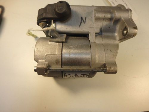 Kubota diesel marine starter