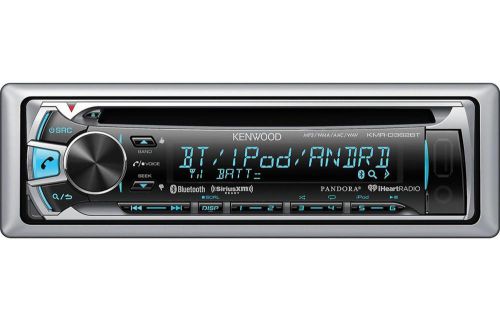 Kenwood kmr-d362bt bluetooth marine boat cd iphone ipod stereo usb receiver