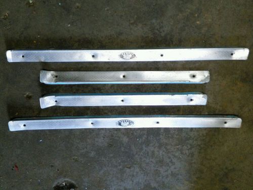 1958-58 chevrolet impala &amp; bel air door sill plates-4 door-usa made