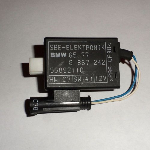 Bmw e38, e39 seat control, seat occupancy sensor hw:c7 sw:4.1