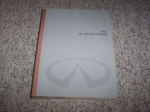 1994 infiniti j30 factory shop service repair manual 3.0l v6