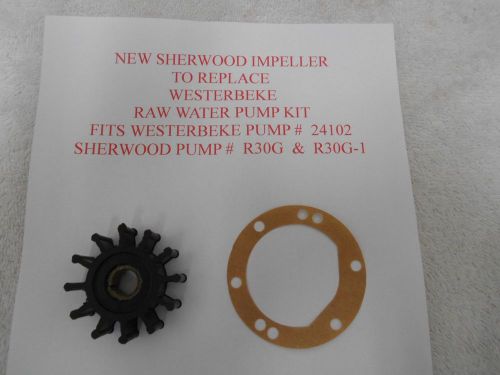 New sherwood impeller for westerbeke raw water pump #  24102