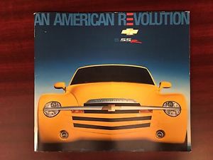 2005 chevrolet chevy ssr dealer vehicle brochure!