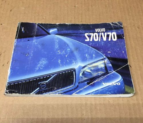 Volvo 2000 s70 v70 oem original factory owners manual book guide set tp4736