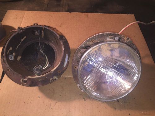 1960-63 ford falcom headlight buckets ds and ps