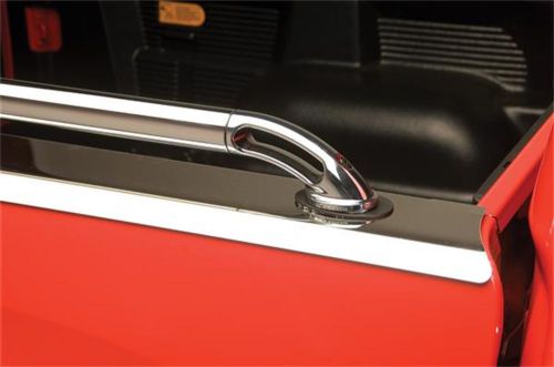 Putco 49811 boss lockers side bed rail stainless steel 2.5 in. dia. pair