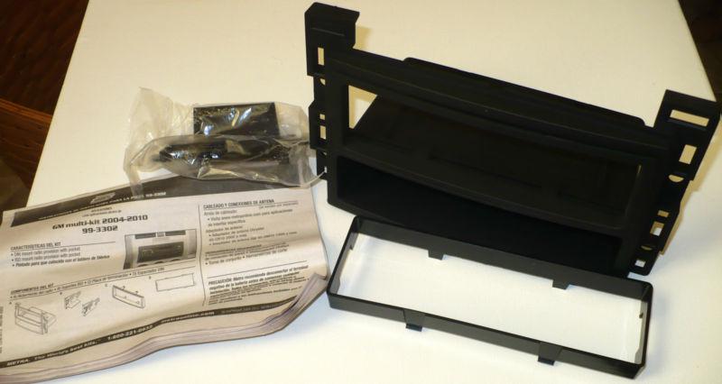 Metra 99-3302 radio stereo install trim installation single din dash kit 