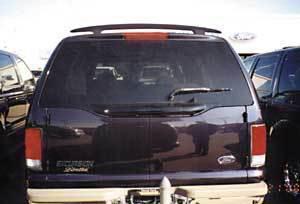 Painted ford excursion custom style spoiler 2000-2005