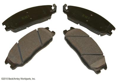 Beck arnley 089-1724 brake pad or shoe, front-disc brake pad