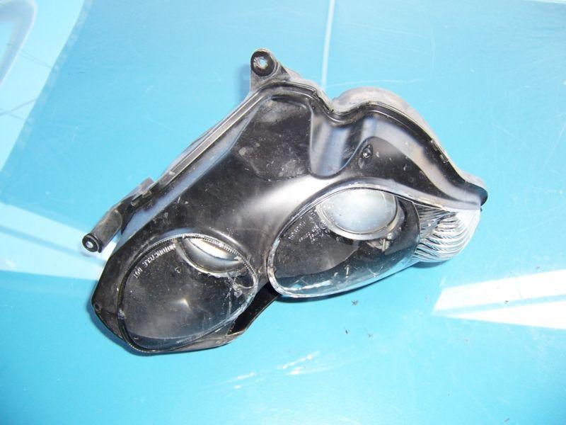 067 kawasaki zx14 zx 14 06-11 08 09 10 right headlight damaged