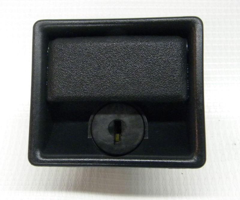 Chevy camaro glove box handle latch lock '93-2002 no key dark gray grey