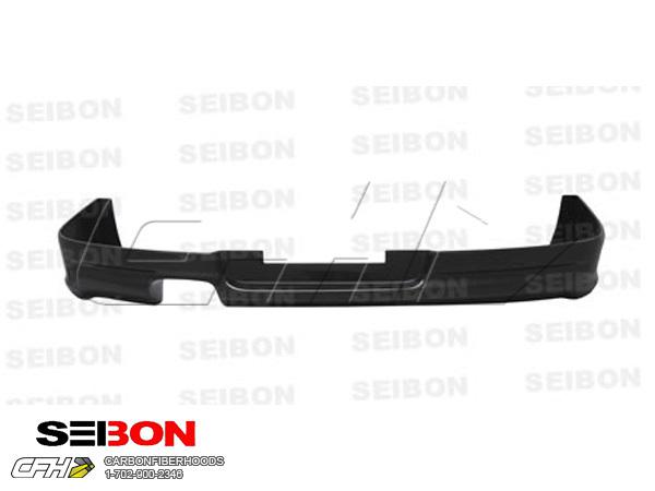 Seibon carbon fiber ch-style carbon fiber rear lip subaru impreza, wrx, sti 04-0