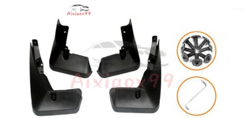 Matte black splashproof fender accessories 4pcs for 2019-2024 acura rdx