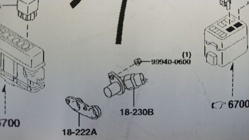 New mazda rx-7 fd3s camshaft position sensor angle sensor