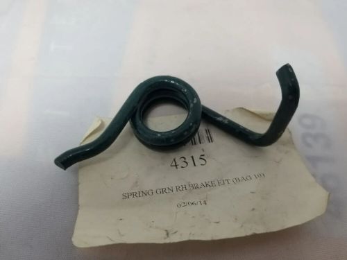 Golf cart part brake shoe return spring green 4315