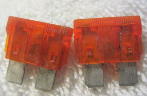 2 lot, littelfuse 40 amp fuse 257 ato auto car marine blade