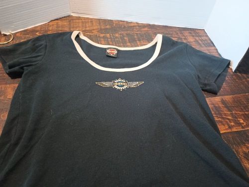 Harley davidson women&#039;s shirt xl stone&#039;s hd marion, indiana