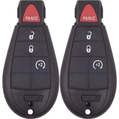 2 for 2012 2013 2014 2015 ram cv key fob replacement remote engine start - new