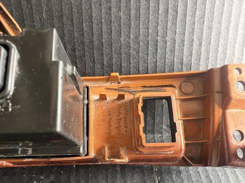 2008-2011 toyota highlander woodgrain heated seat cntrl switchoem 55420-0eo60-b0