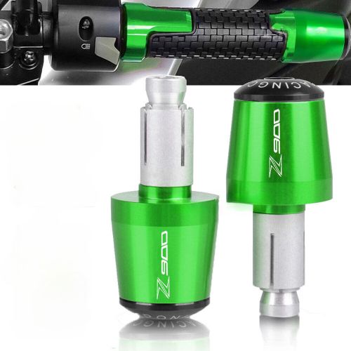 Green for kawasaki z900 handlebar balanced plug slider bar end weights grip caps