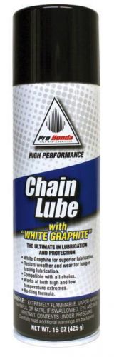 Honda 08732-clg00 chain lube with white graphite