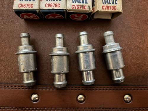 Ac pcv valve cv679c vintage car part nos 4x lot