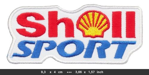 Shell patch patches car motorcycle motorsport racing sponsor gas station v5-