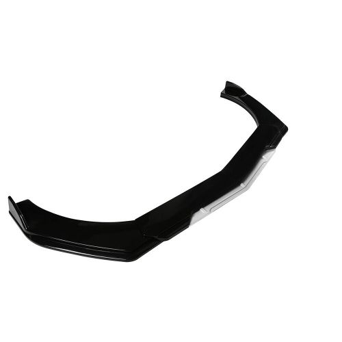 White front bumper lip spoiler splitter + strut rods for mitsubishi lancer gt